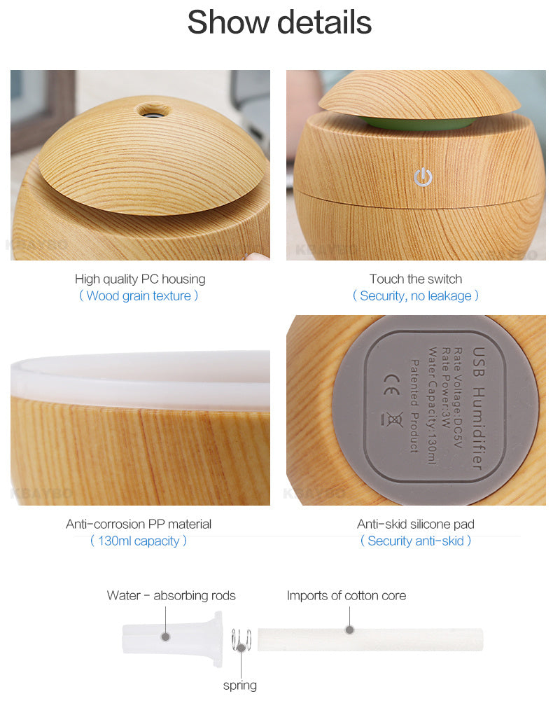 Diffuseur zen pour huile essentielle