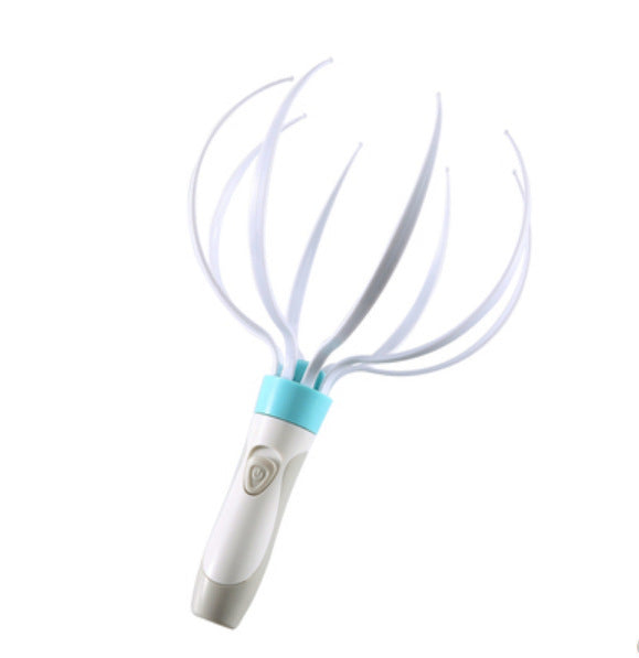 8-Claw Electric Scalp Massager - Relaxing Vibration for Head & Body