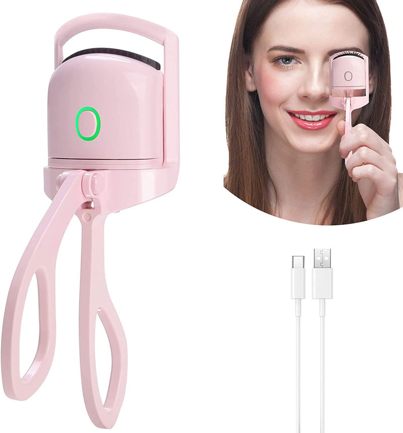 Rizador de pestañas eléctrico calentado