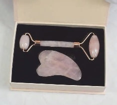 Rodillo de masaje facial de jade: accesorio de belleza