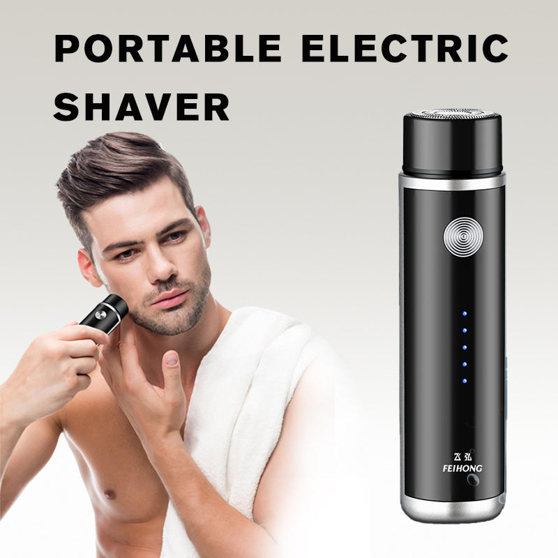 Portable electric razor