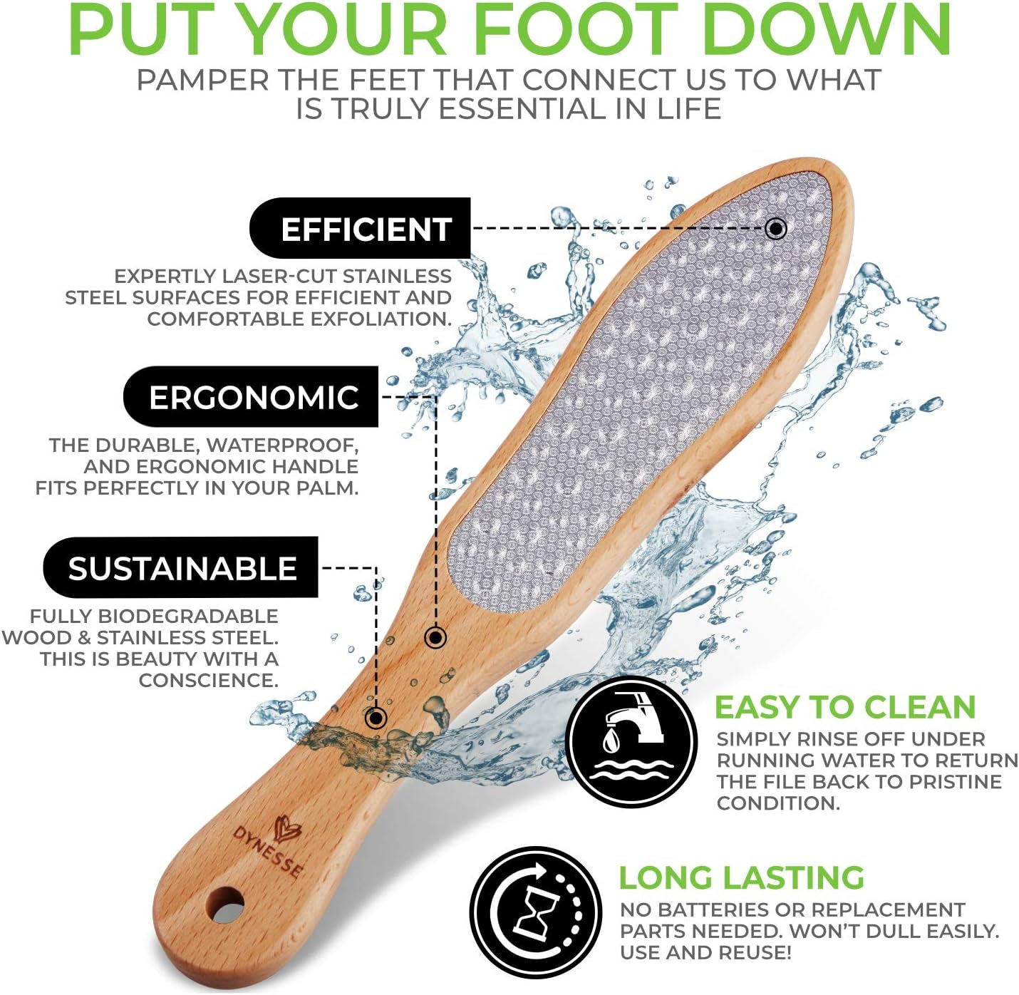 Lime pour pieds professionelle