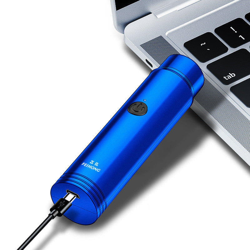 Portable electric razor