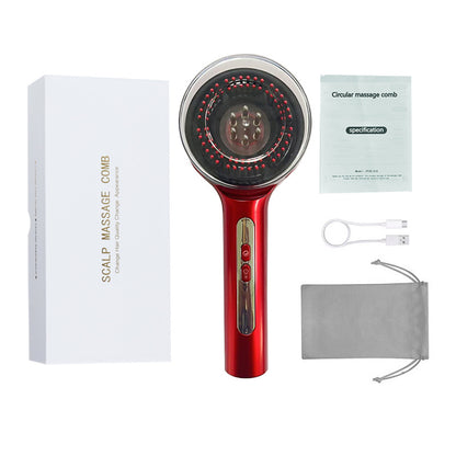 ScalpFlow™ by Serehana - Appareil de soin capillaire 3-en-1 avec diffusion d’huile et lumière bien-être