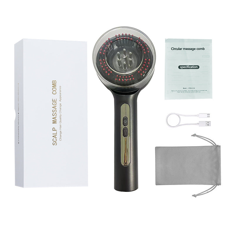 ScalpFlow™ by Serehana - Appareil de soin capillaire 3-en-1 avec diffusion d’huile et lumière bien-être