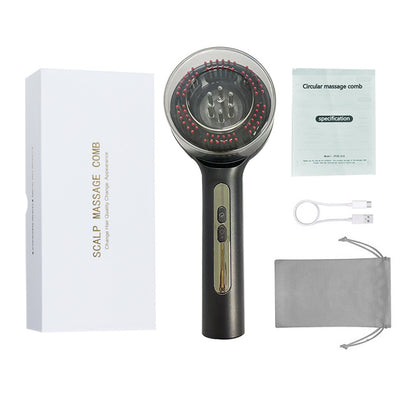 ScalpFlow™ by Serehana - Appareil de soin capillaire 3-en-1 avec diffusion d’huile et lumière bien-être