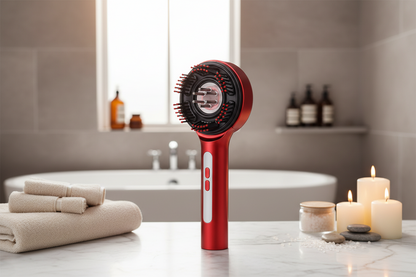 ScalpFlow™ by Serehana - Appareil de soin capillaire 3-en-1 avec diffusion d’huile et lumière bien-être